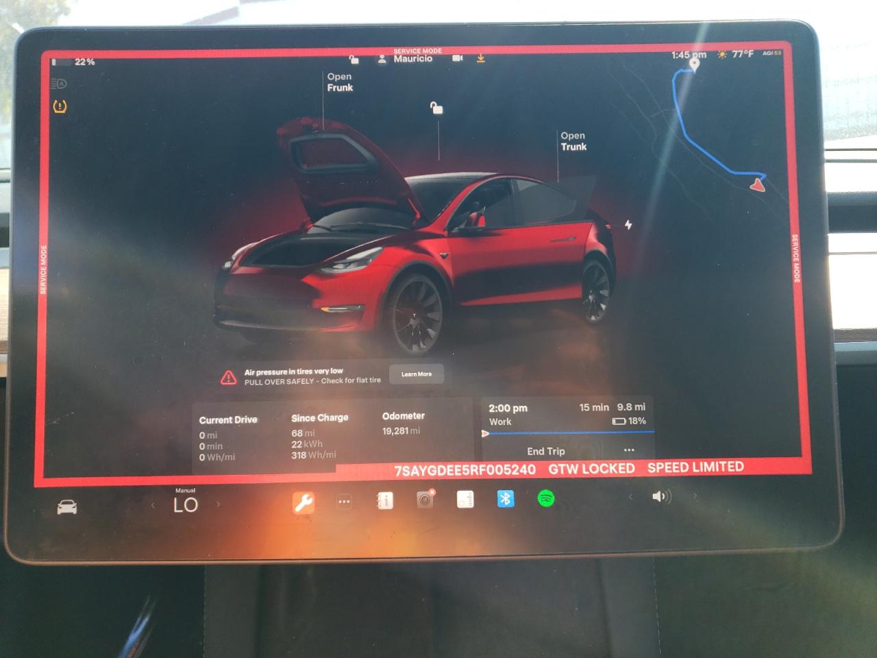 7SAYGDEE5RF005240 2024 Tesla Model Y