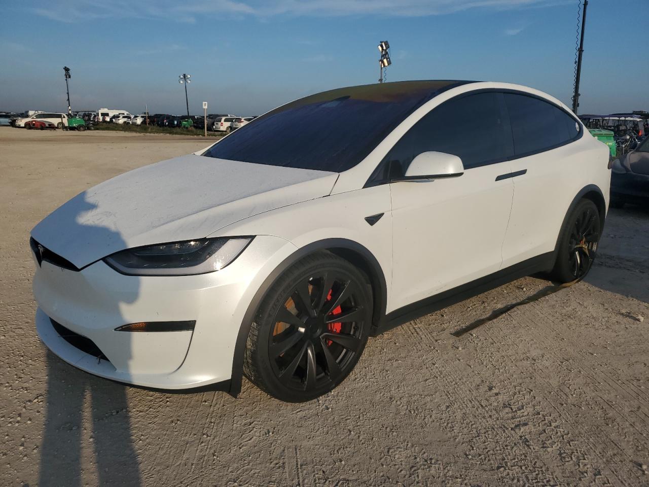 2023 Tesla Model X VIN: 7SAXCBE62PF384618 Lot: 76412424