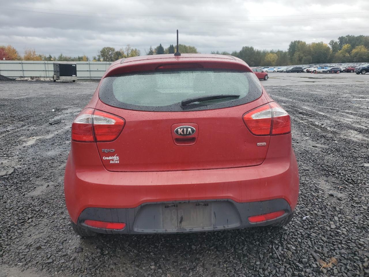 VIN KNADM5A39D6313284 2013 KIA RIO no.6