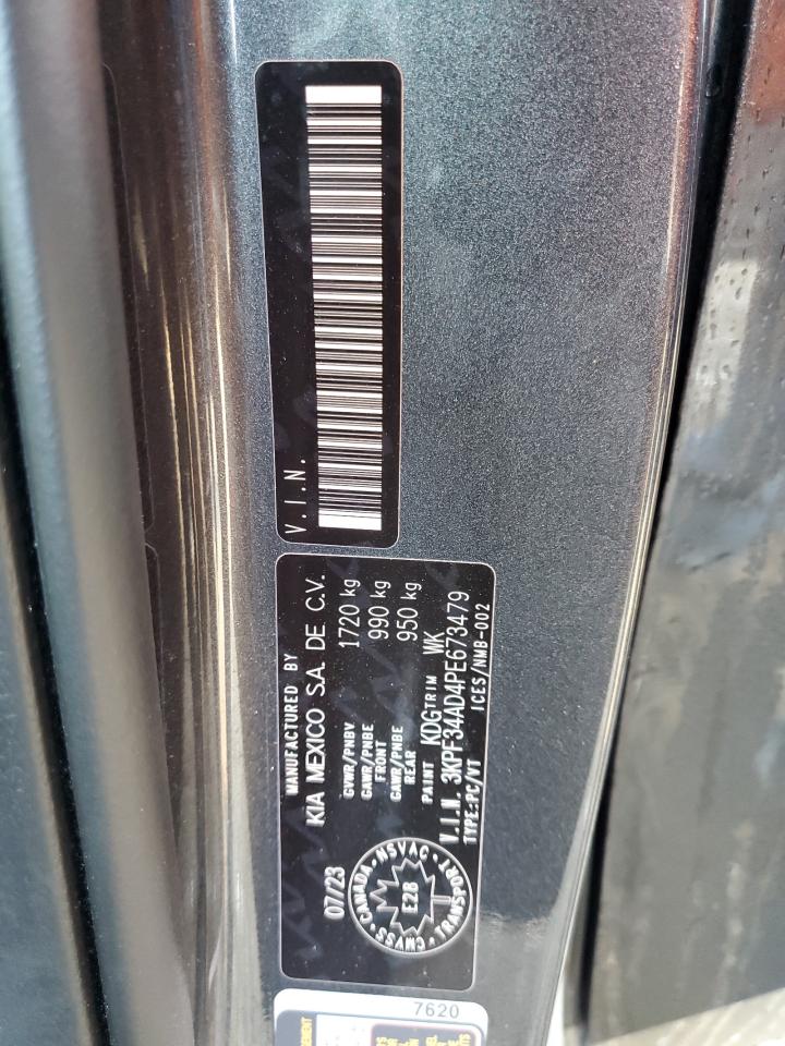 3KPF34AD4PE673479 2023 Kia Forte Ex