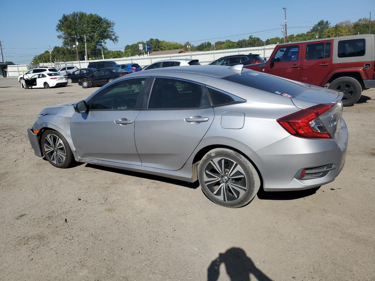 2018 Honda Civic Ex VIN: JHMFC1F32JX018113 Lot: 74087034