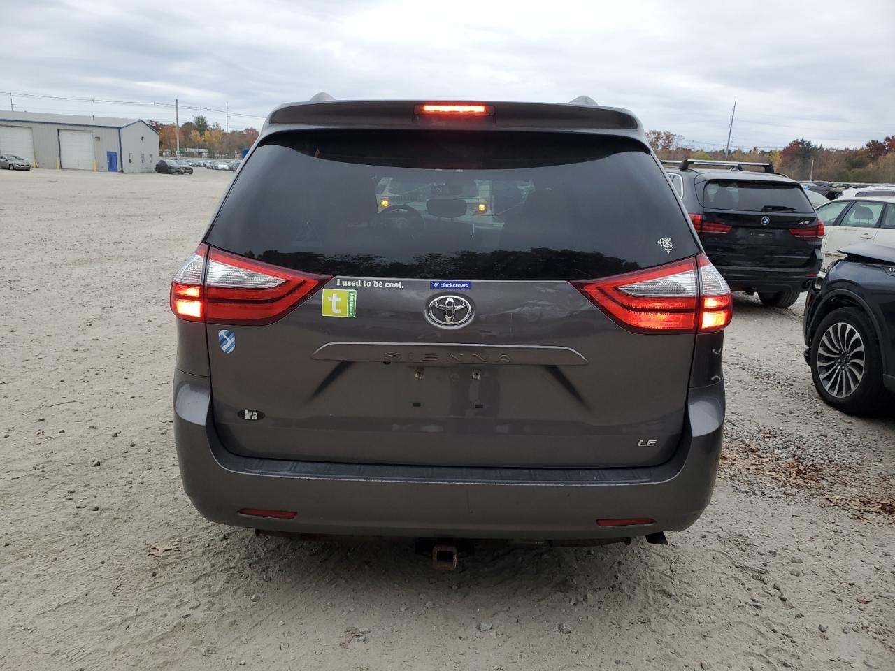 2015 Toyota Sienna Le VIN: 5TDKK3DC2FS687240 Lot: 78313164