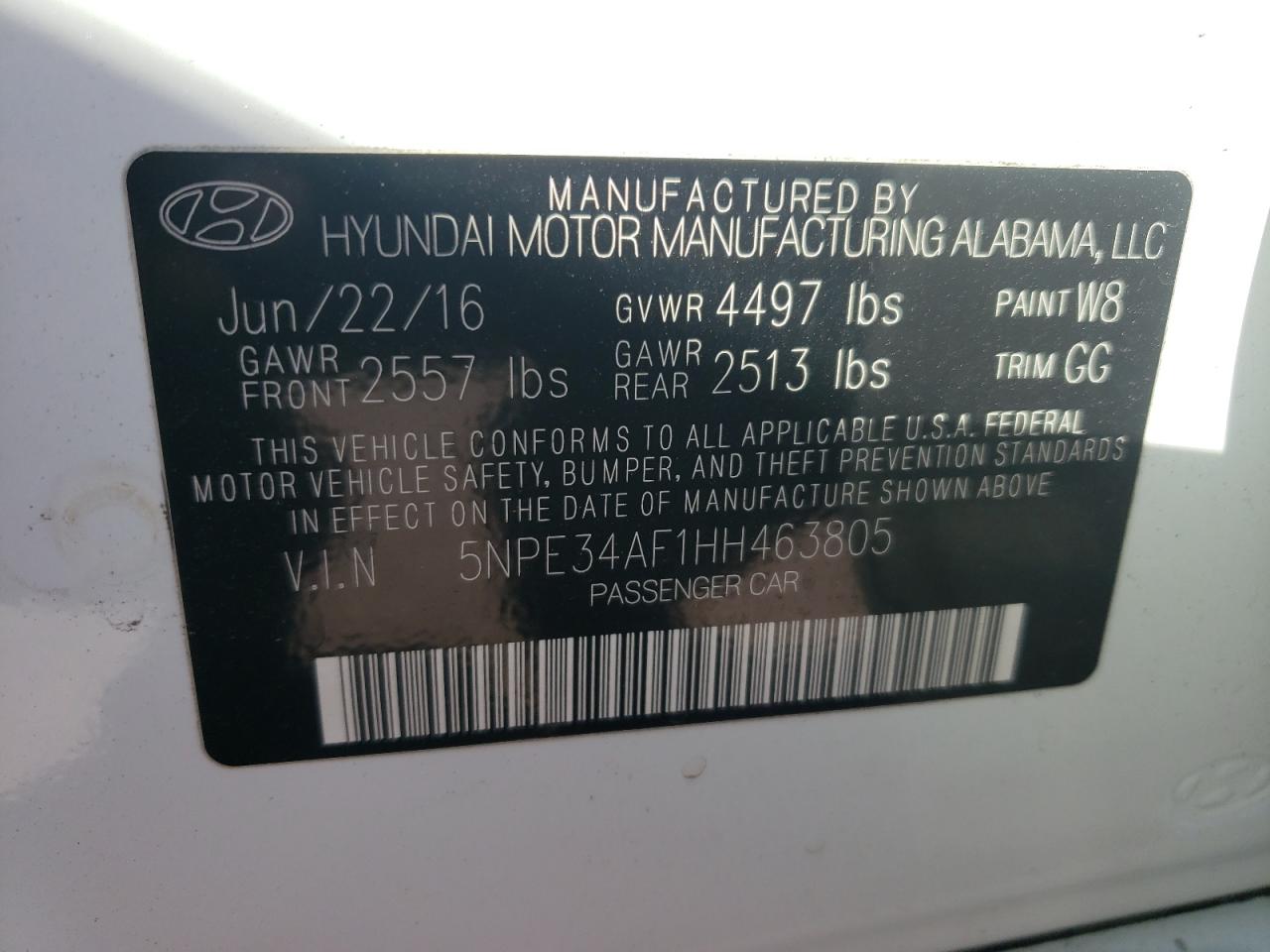 2017 Hyundai Sonata - Image 14