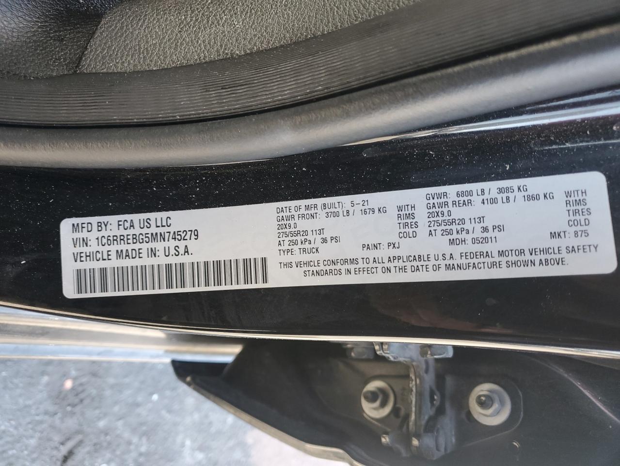 2021 RAM 1500 - Image 12