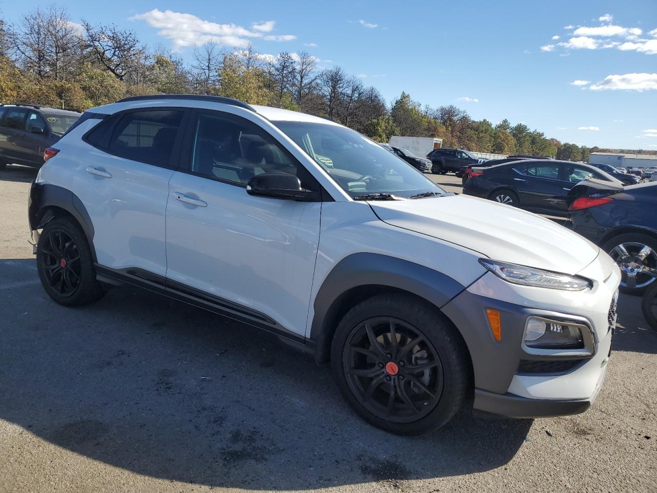 2021 Hyundai Kona Night VIN: KM8K6CA56MU696134 Lot: 75940074