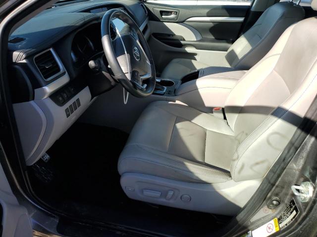 TOYOTA HIGHLANDER 2018 Сharcoal