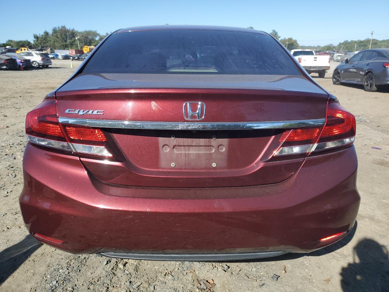 2013 Honda Civic Ex VIN: 19XFB2F86DE200133 Lot: 75127044