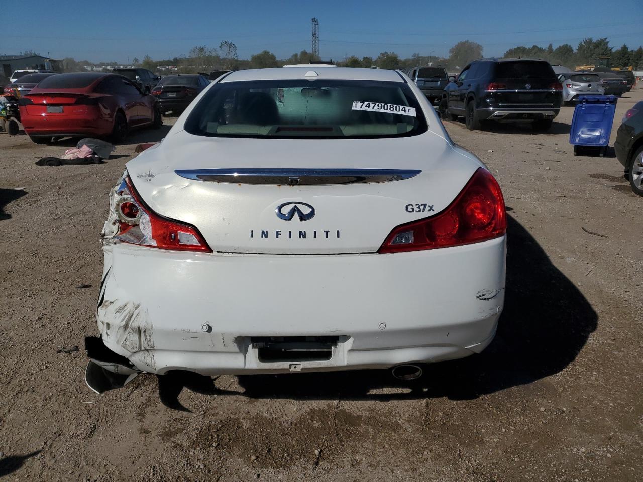 2010 Infiniti G37 VIN: JN1CV6EL9AM152232 Lot: 74790804