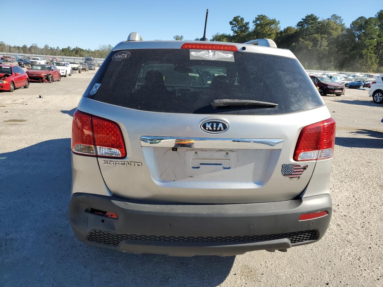 2013 Kia Sorento Lx VIN: 5XYKT3A66DG380997 Lot: 76105924