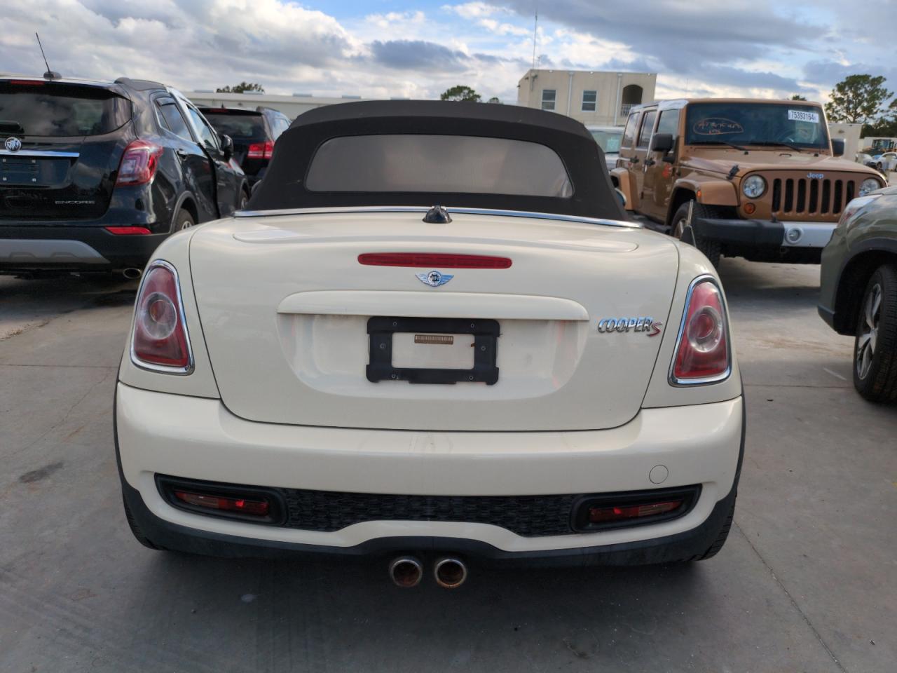 2013 Mini Cooper Roadster S VIN: WMWSY3C50DT594519 Lot: 74876704