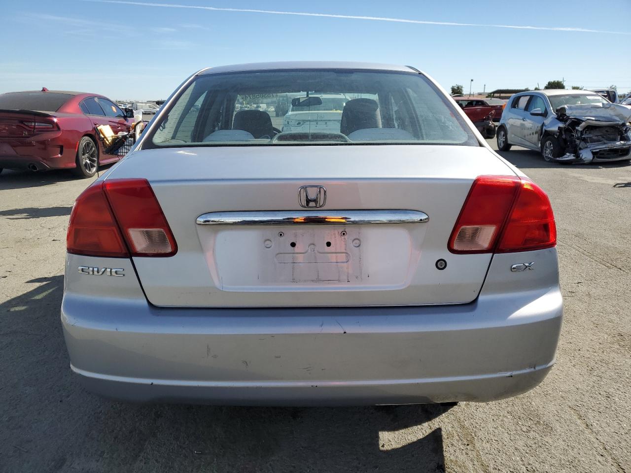 2001 Honda Civic Ex VIN: 2HGES26791H595347 Lot: 75505874