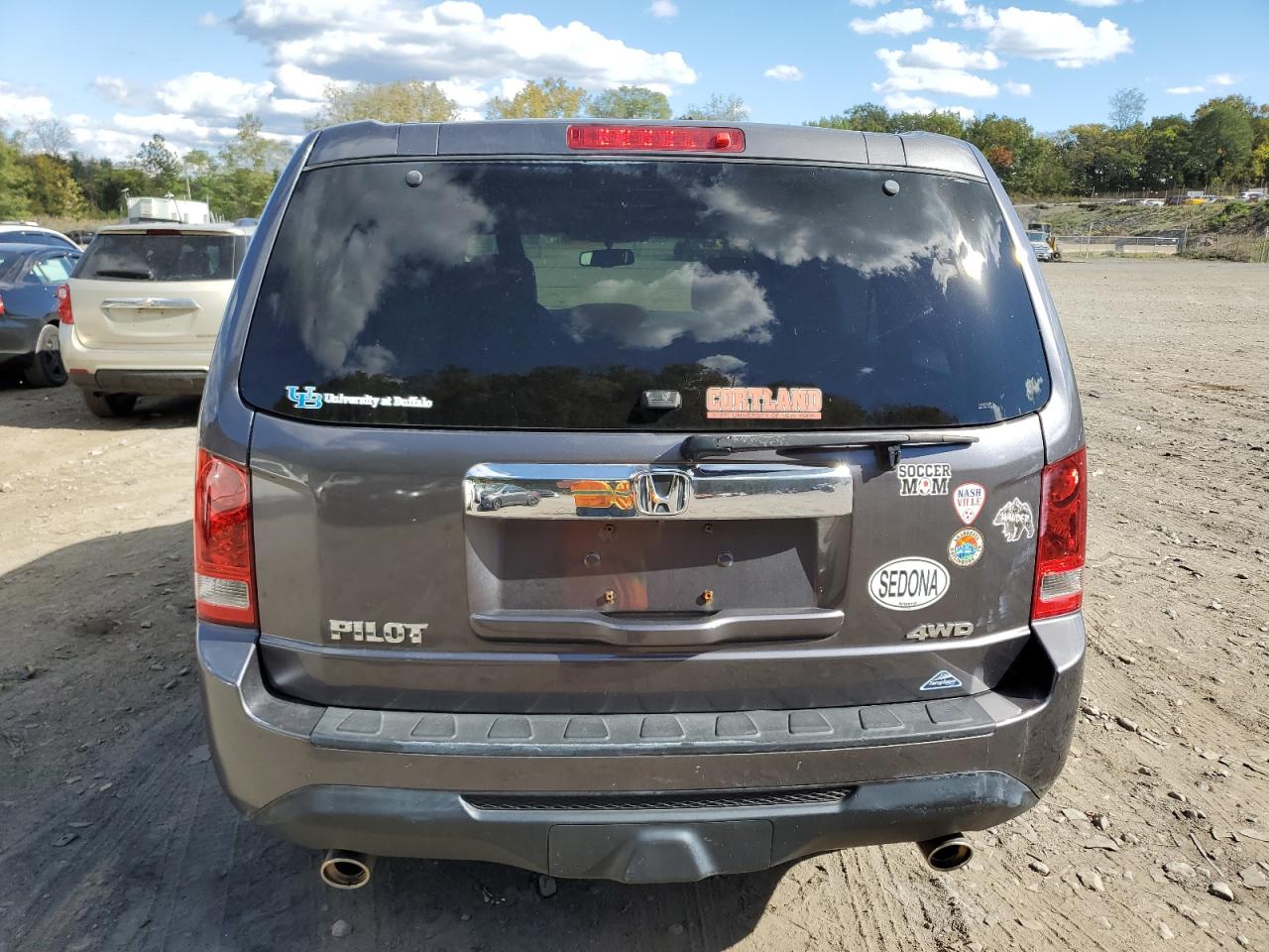 5FNYF4H67EB015928 2014 Honda Pilot Exl