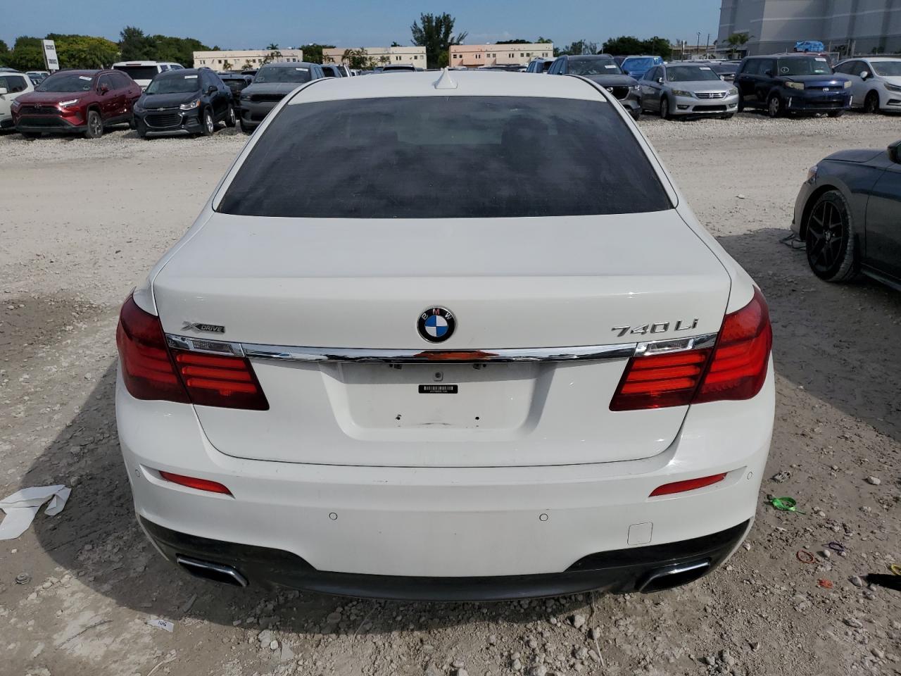 2013 BMW 740 Lxi VIN: WBAYF4C53DD127451 Lot: 61827884