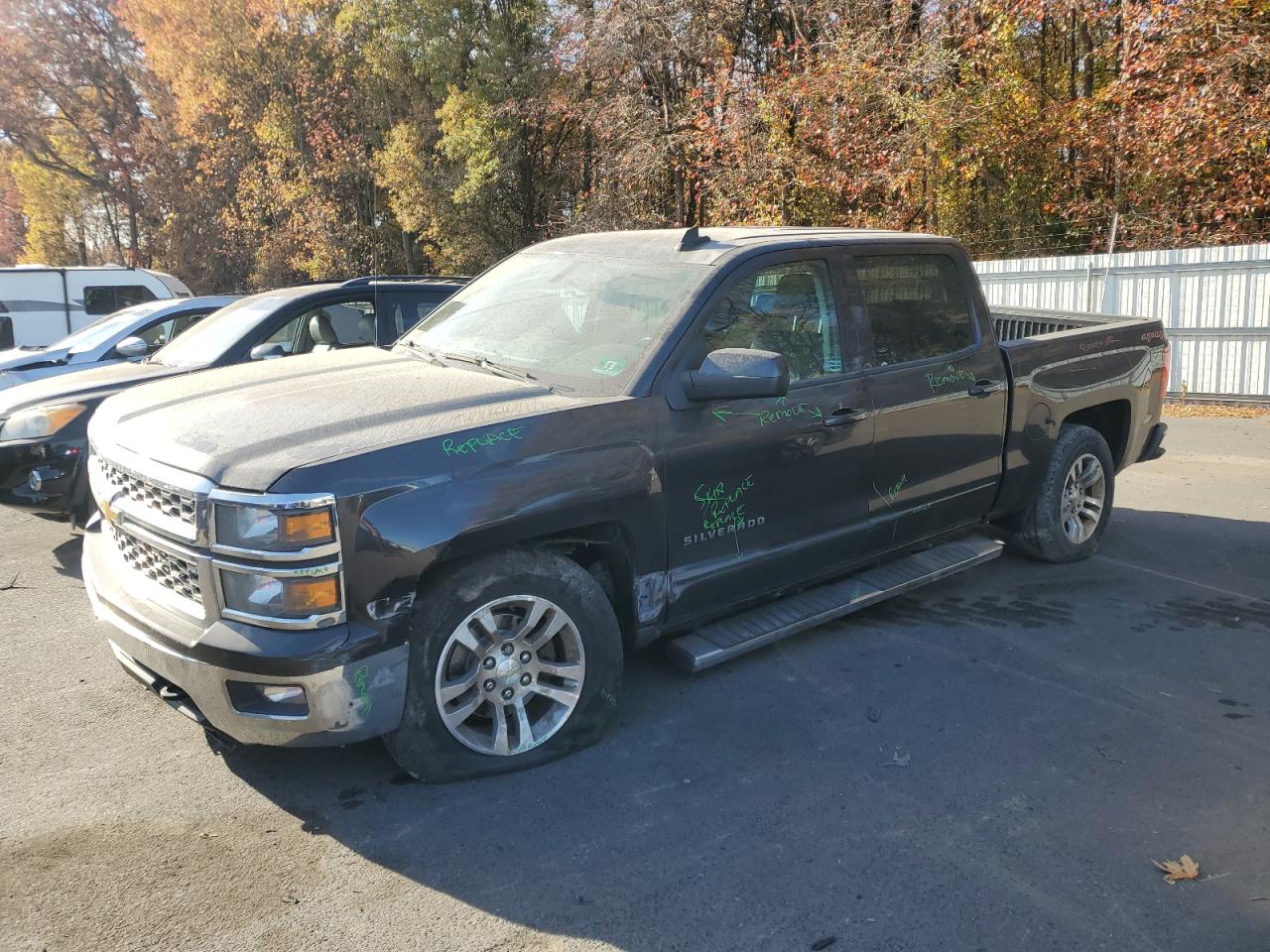 2015 Chevrolet Silverado K1500 Lt VIN: 3GCUKREC5FG378628 Lot: 77848704