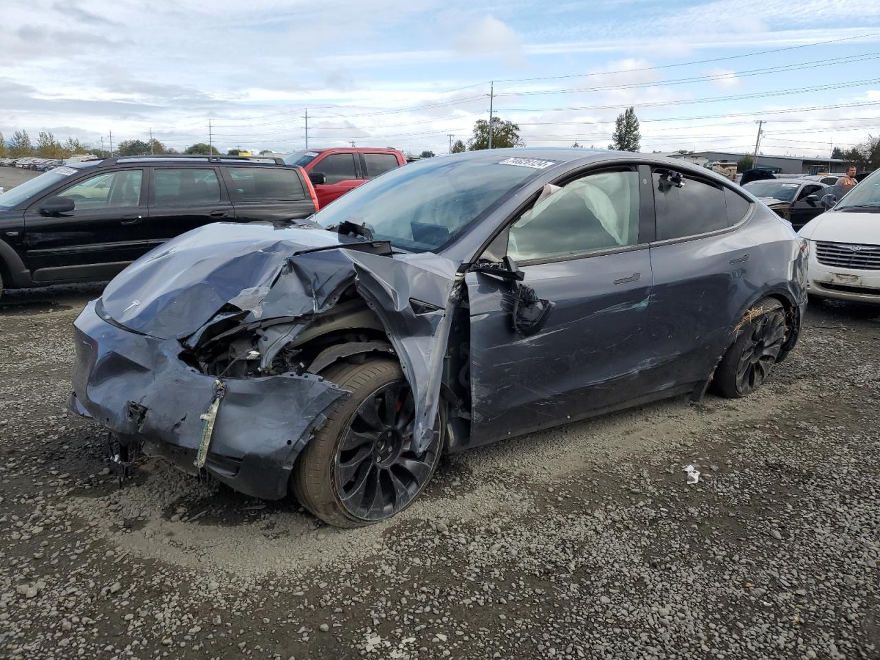 7SAYGDEF4NF489565 2022 TESLA MODEL Y - Image 1