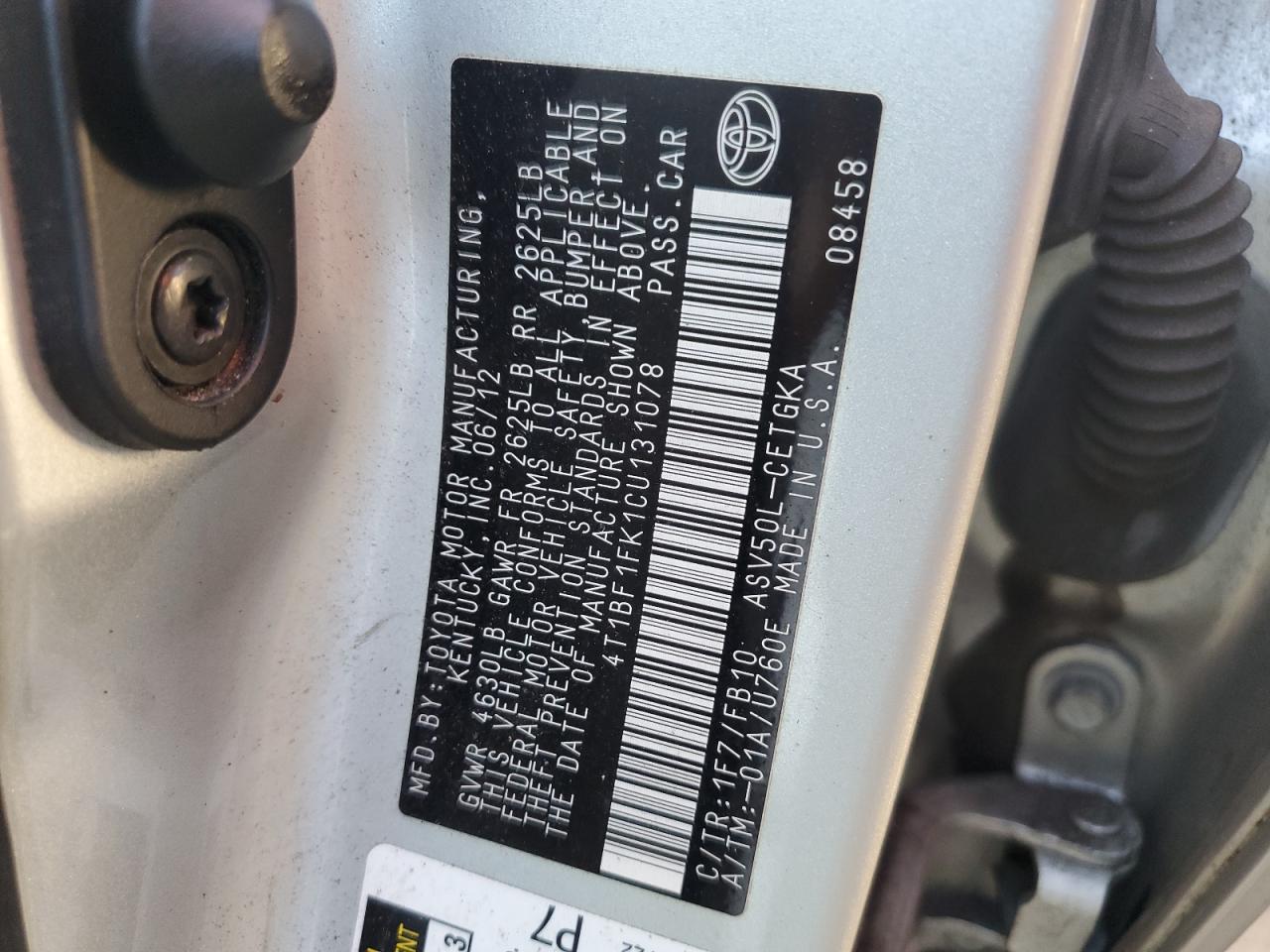 2012 Toyota Camry - Image 13