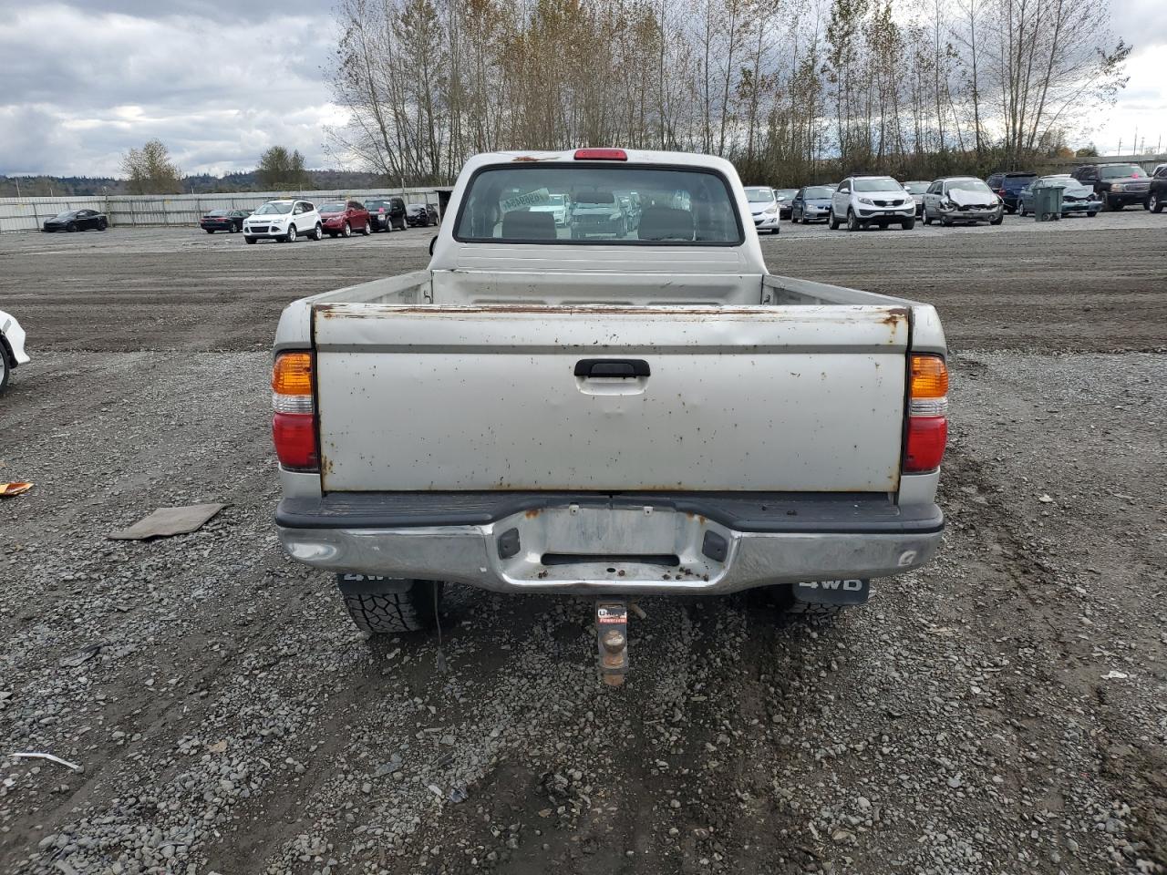 2002 Toyota Tacoma Xtracab VIN: 5TEWN72N02Z074910 Lot: 76969454