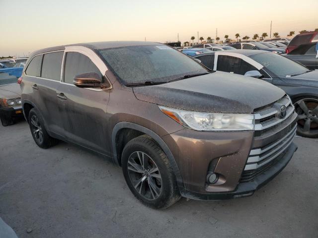  TOYOTA HIGHLANDER 2019 Коричневий