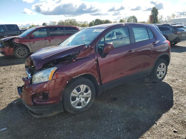  CHEVROLET TRAX 2016 Бургунди