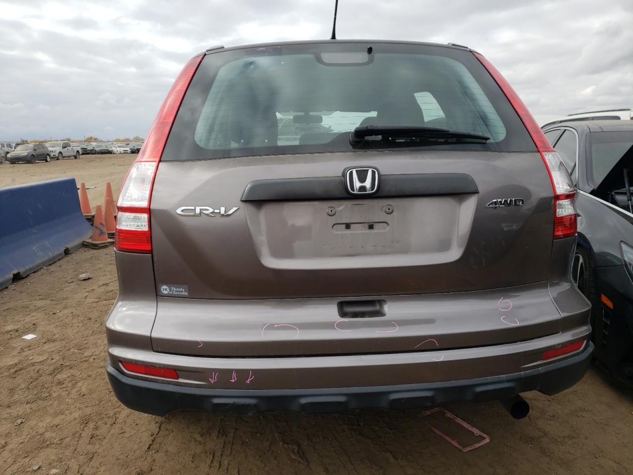 2010 Honda Cr-V Lx VIN: 5J6RE4H3XAL092453 Lot: 78713874