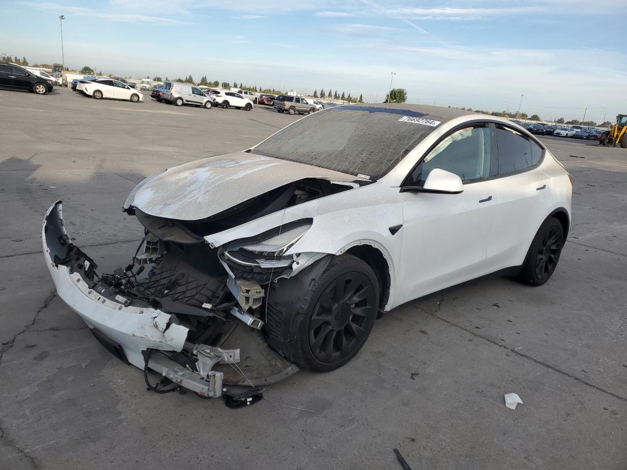 VIN 5YJYGDED6MF103688 2021 TESLA MODEL Y no.1