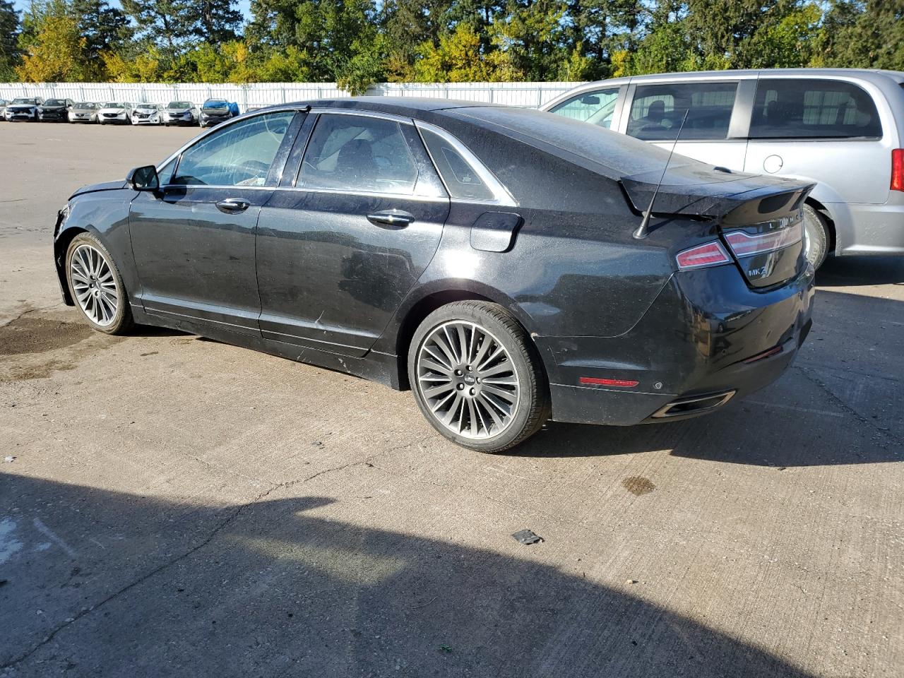 VIN 3LN6L2JK0DR800599 2013 LINCOLN MKZ no.2