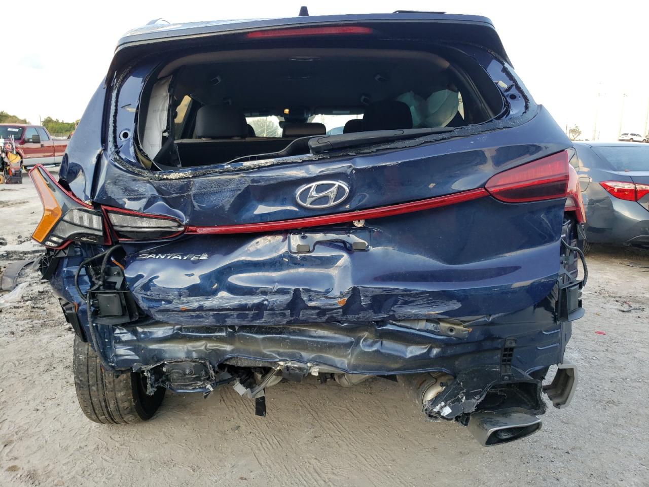 2022 Hyundai Santa Fe Sel VIN: 5NMS24AJ4NH393719 Lot: 73424254
