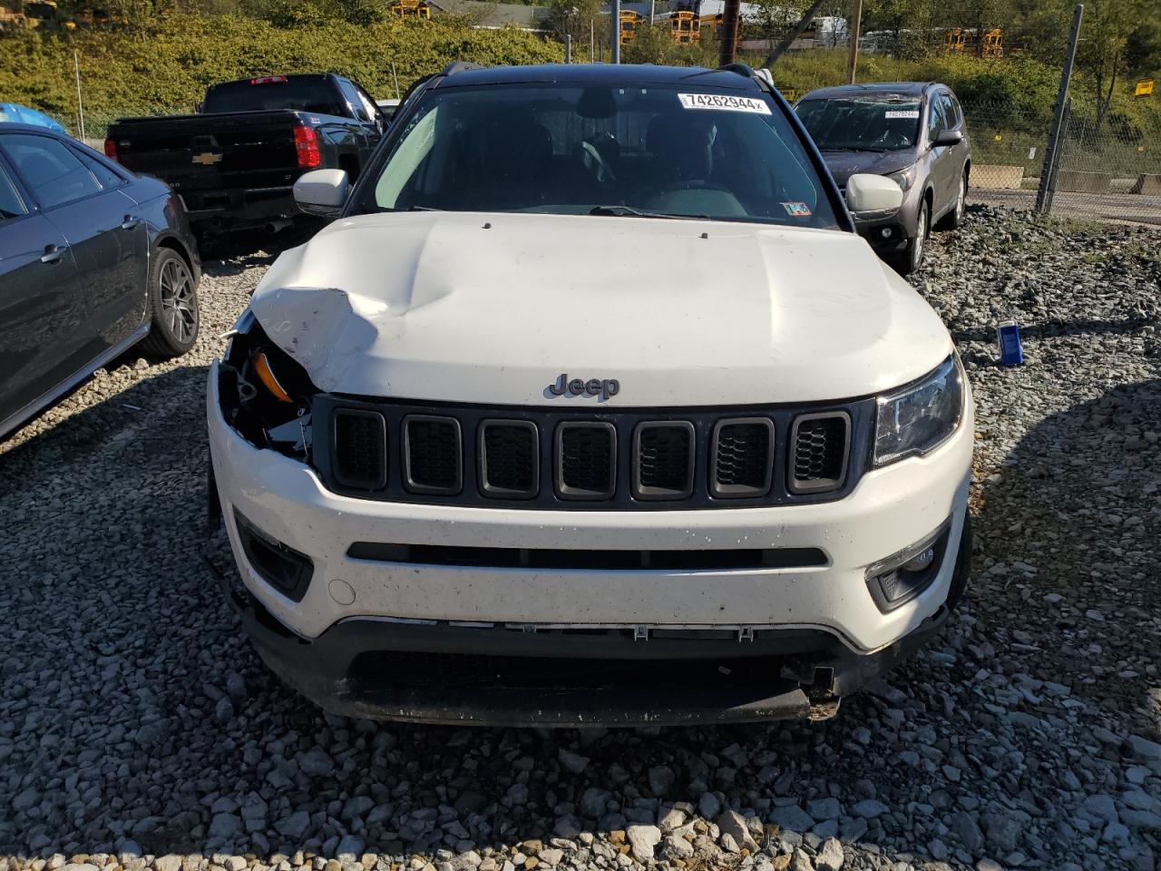 2019 Jeep Compass Limited VIN: 3C4NJDCB7KT596169 Lot: 74262944