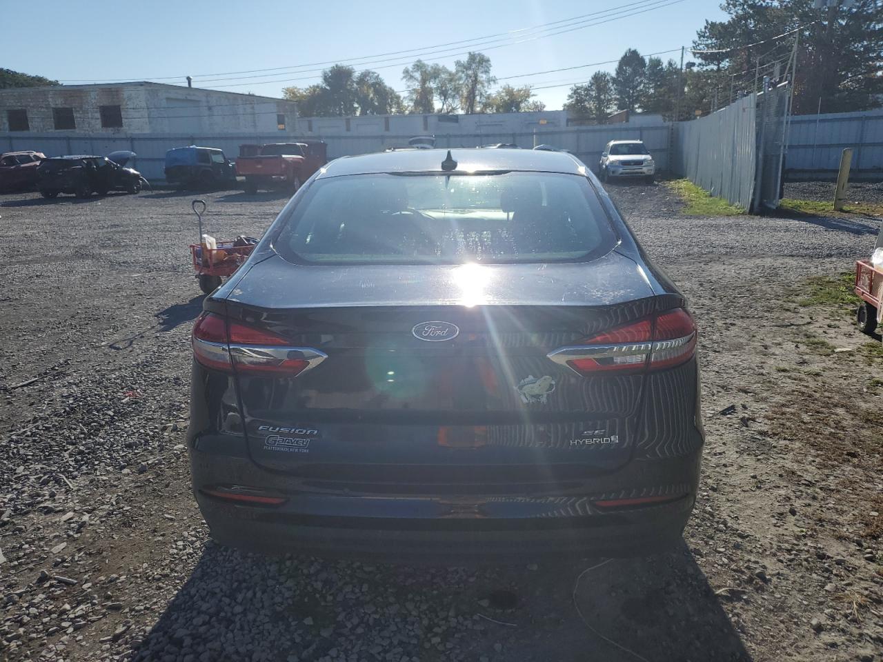 2019 Ford Fusion Se VIN: 3FA6P0LU0KR157170 Lot: 75182974