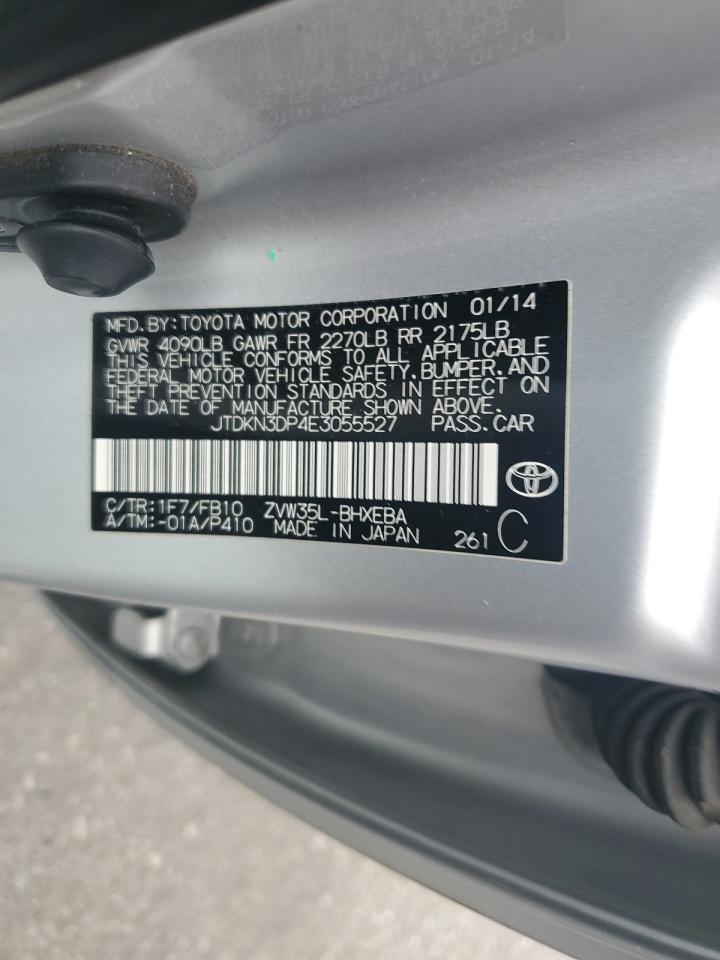 JTDKN3DP4E3055527 2014 Toyota Prius Plug-In