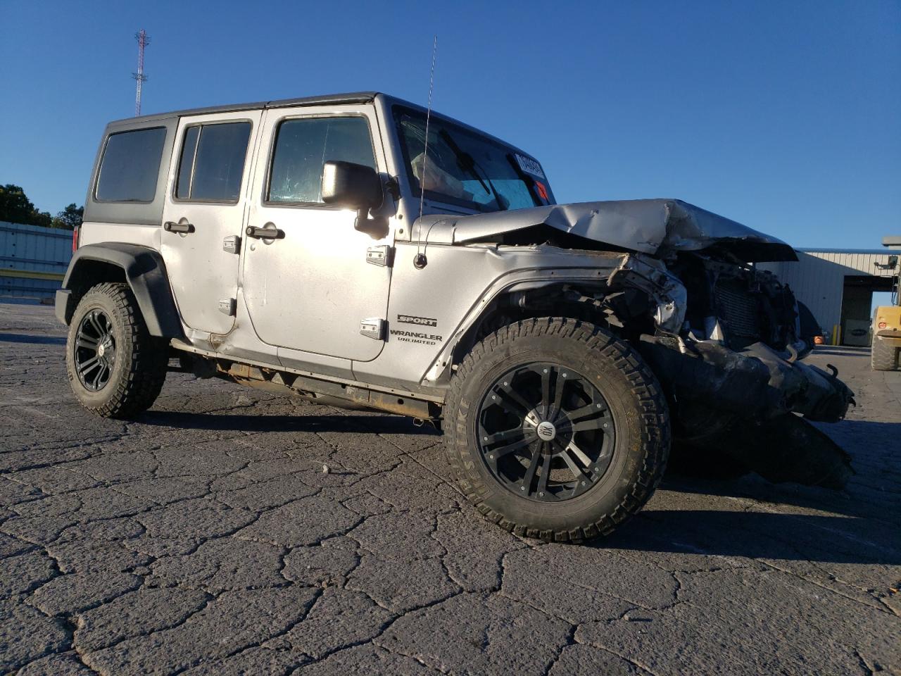 VIN 1C4BJWDG4EL316345 2014 JEEP WRANGLER no.4