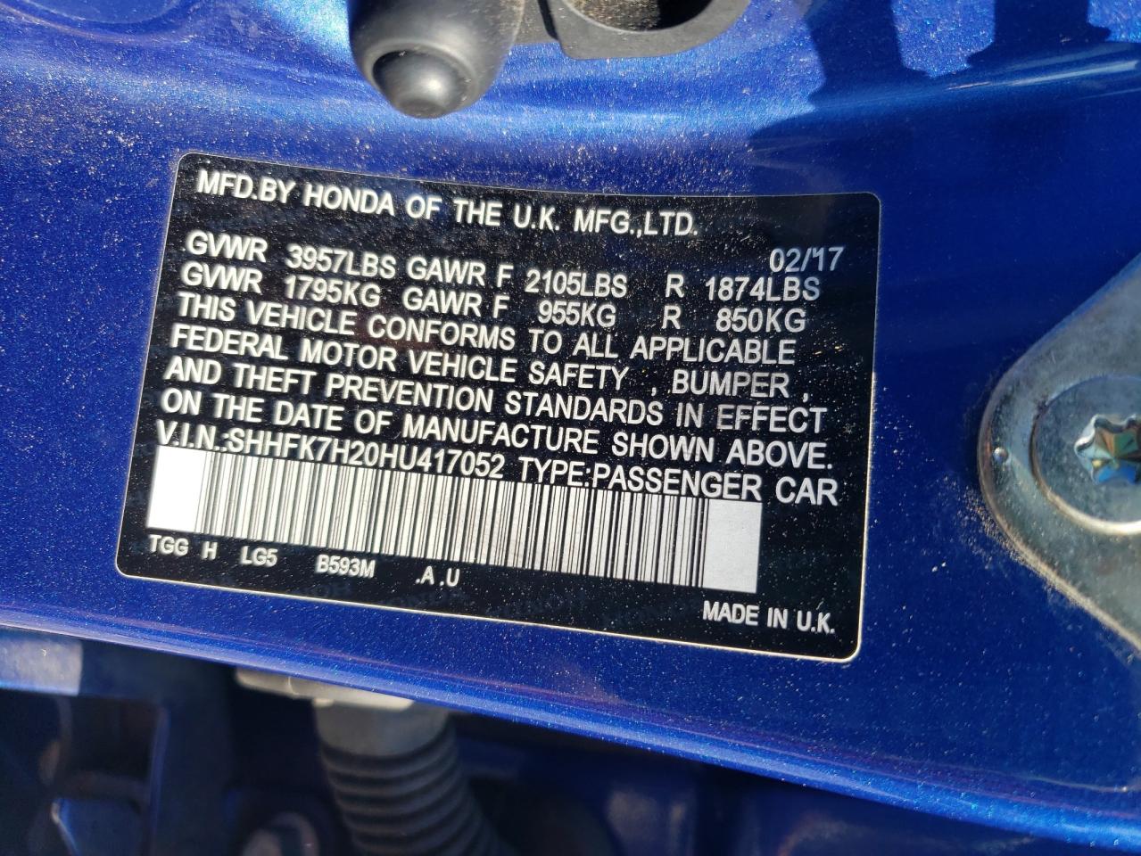 2017 Honda Civic - Image 12