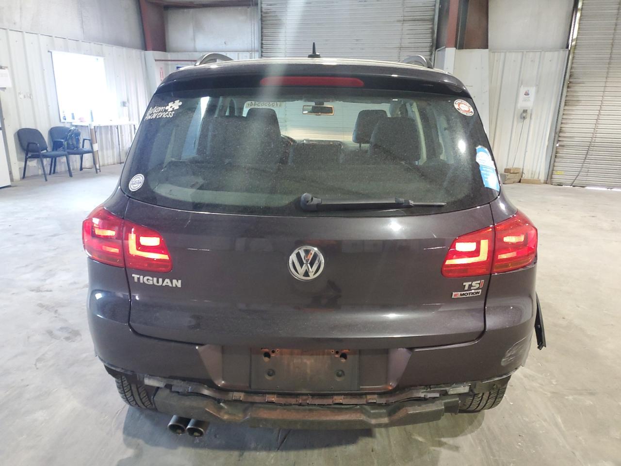 2016 Volkswagen Tiguan S VIN: WVGBV7AX0GW570923 Lot: 75356544