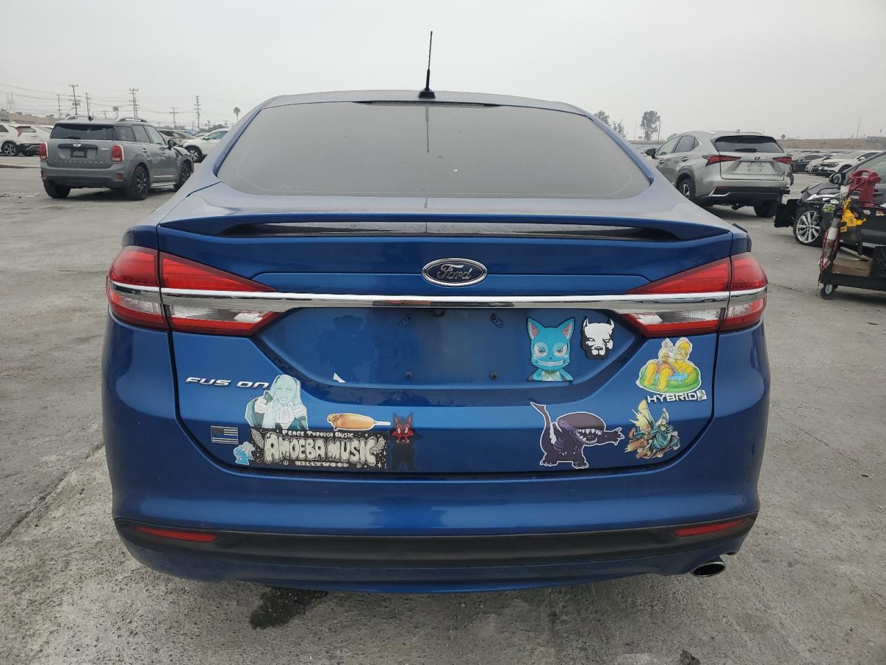 2017 Ford Fusion Se Hybrid VIN: 3FA6P0LU8HR368061 Lot: 76723904