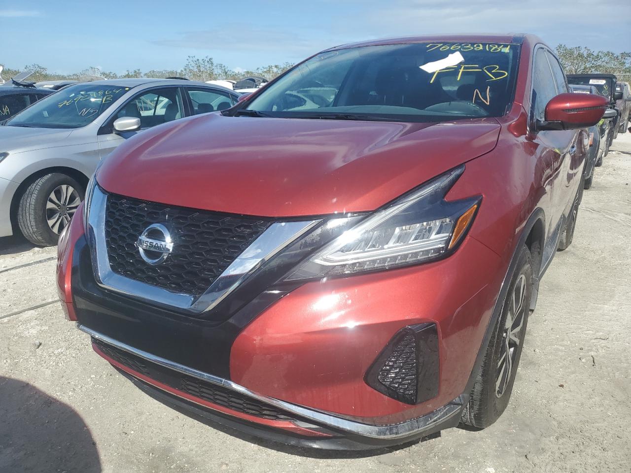 2019 Nissan Murano S VIN: 5N1AZ2MJ3KN114908 Lot: 76632184