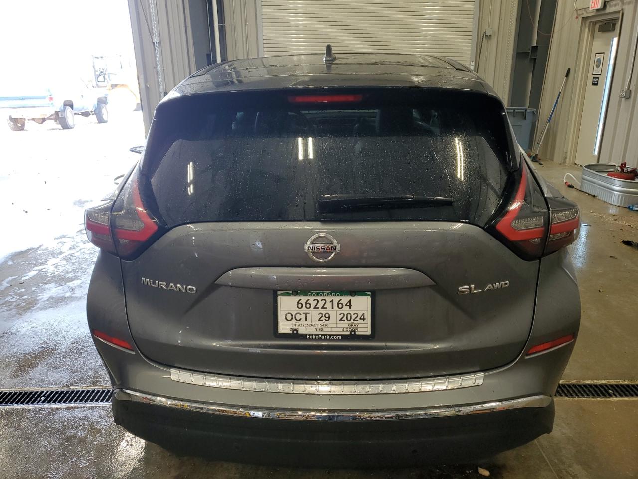 2021 Nissan Murano Sl VIN: 5N1AZ2CS2MC115430 Lot: 75027054