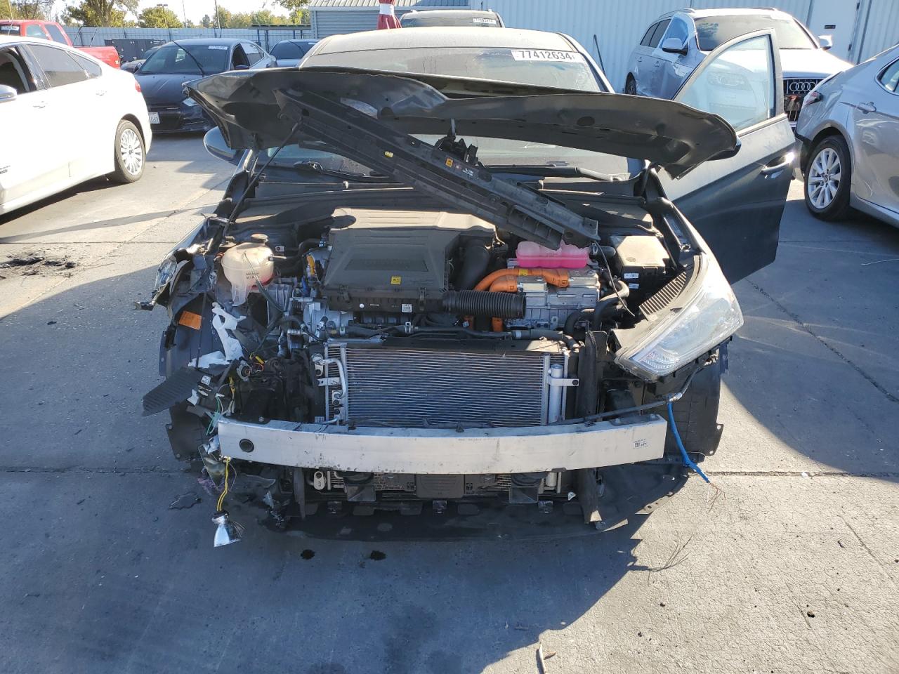 2022 Hyundai Ioniq Blue VIN: KMHC65LC8NU285203 Lot: 77412634