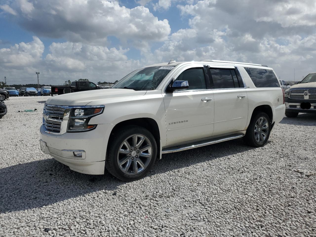 2015 Chevrolet Suburban K1500 Ltz იყიდება Houston-ში, TX - Hail