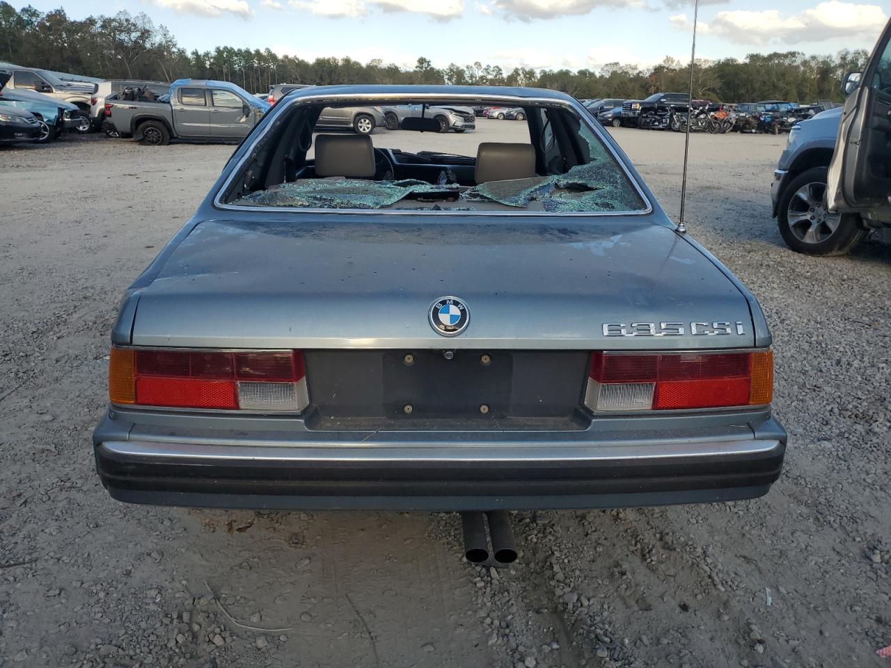1988 BMW 635 Csi Automatic VIN: WBAEC8414J3266665 Lot: 78756504