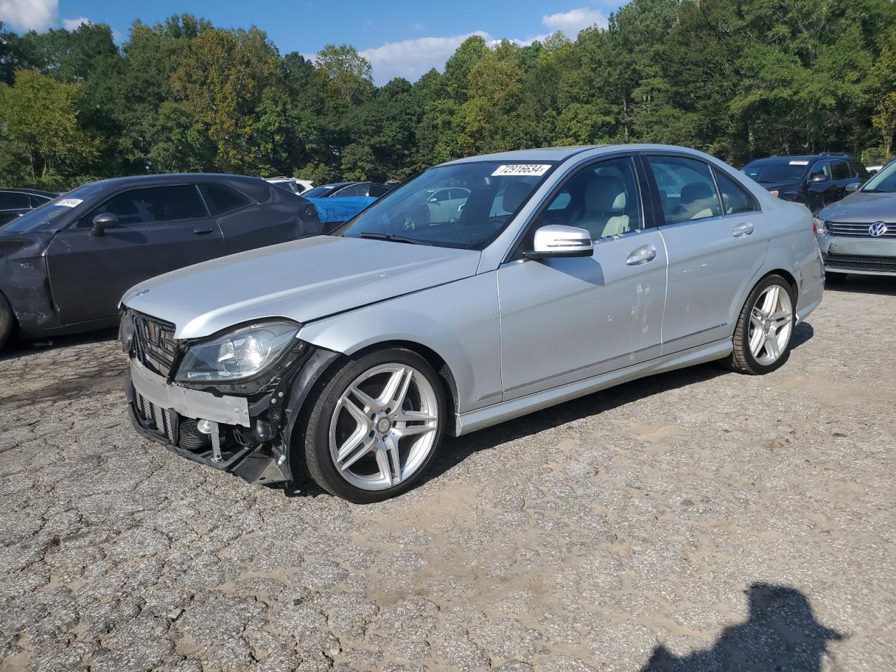 VIN WDDGF4HB8ER314269 2014 MERCEDES-BENZ C-CLASS no.1