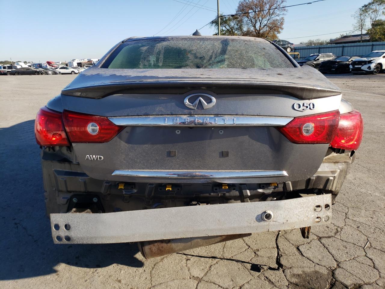 2014 Infiniti Q50 Base VIN: JN1BV7AR4EM687910 Lot: 76112484