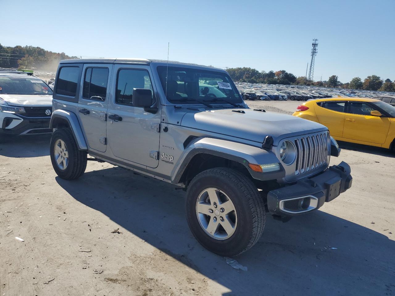 2019 Jeep Wrangler Unlimited Sahara VIN: 1C4HJXEN9KW510196 Lot: 77096664