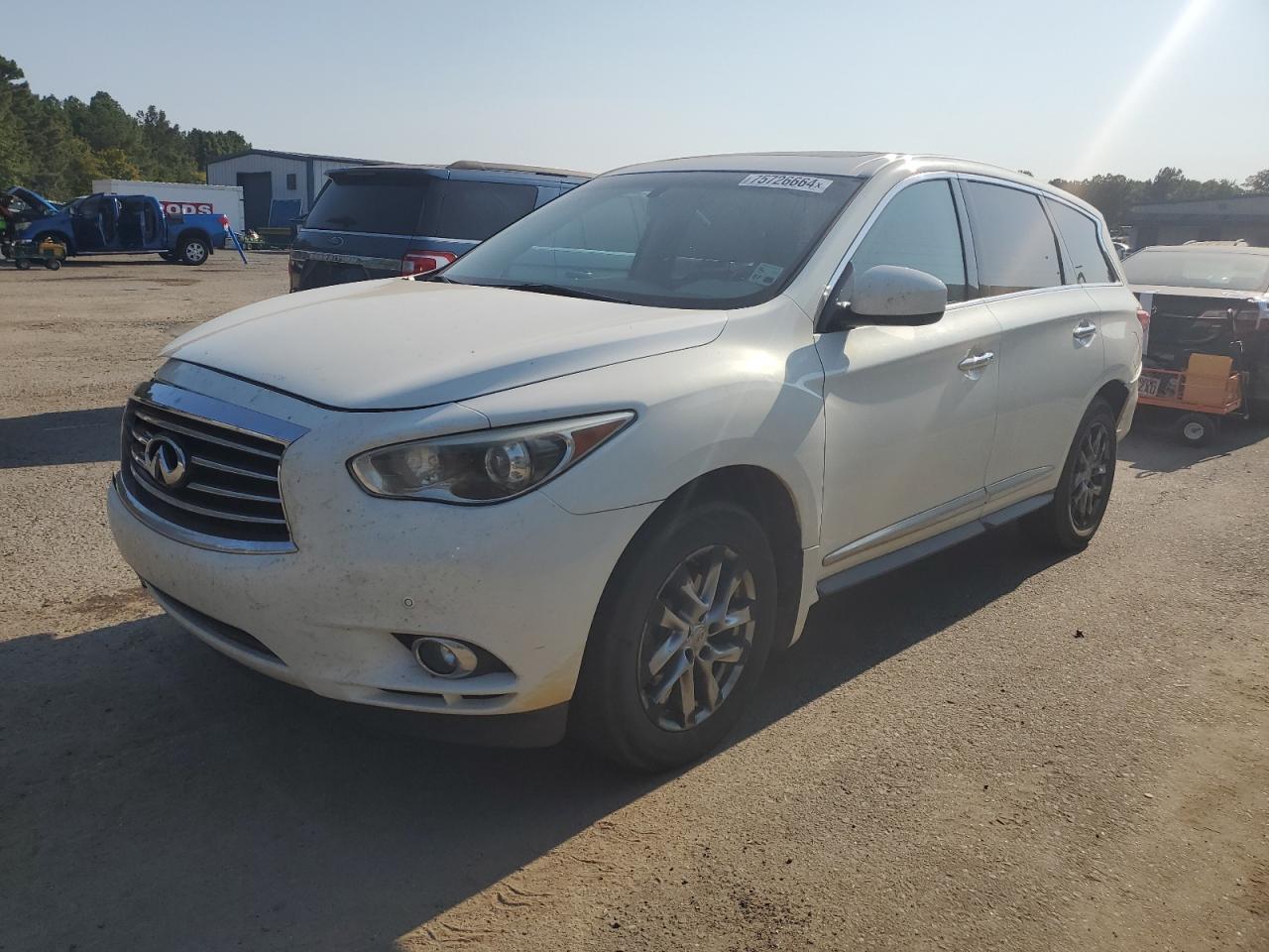 2013 Infiniti Jx35 VIN: 5N1AL0MN5DC303857 Lot: 75726664