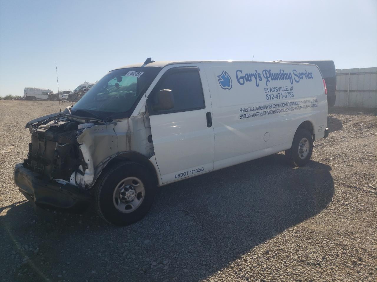 1GCZGHFG4K1182272 2019 Chevrolet Express G3500