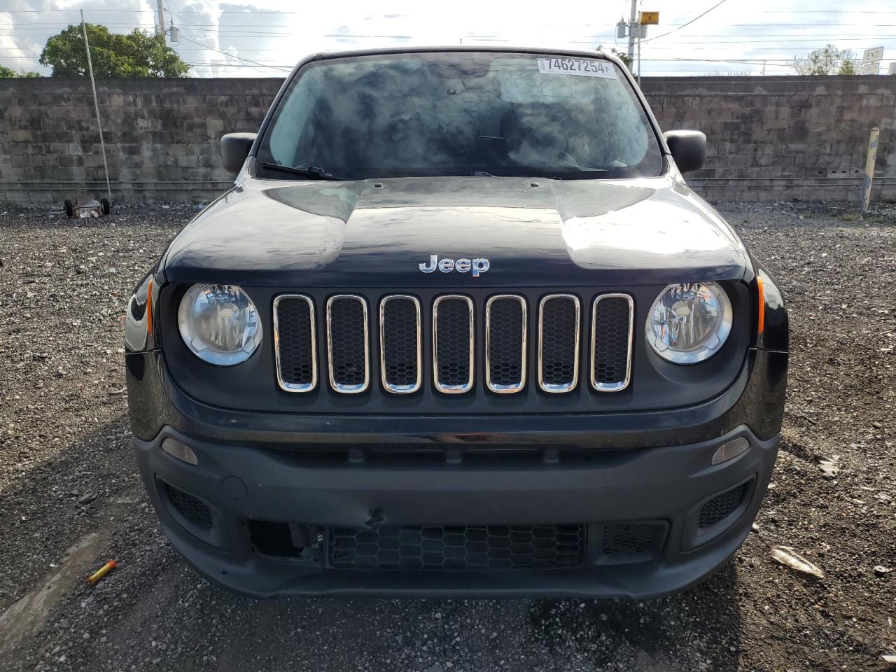 2016 Jeep Renegade Sport VIN: ZACCJAAT9GPD76757 Lot: 74627254