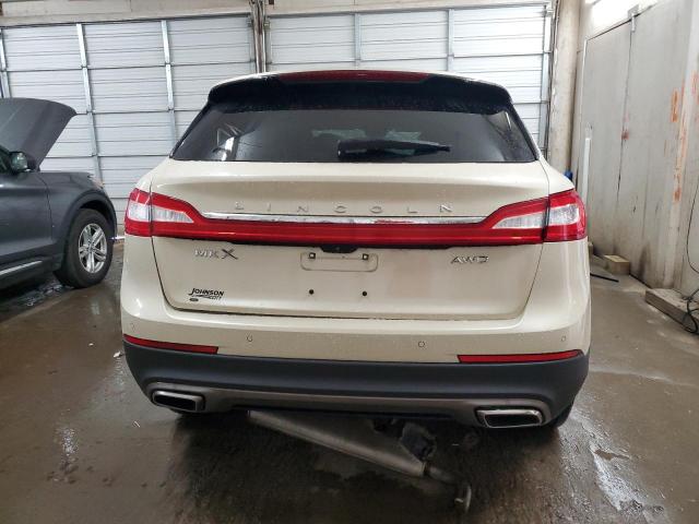  LINCOLN MKX 2016 Бежевий