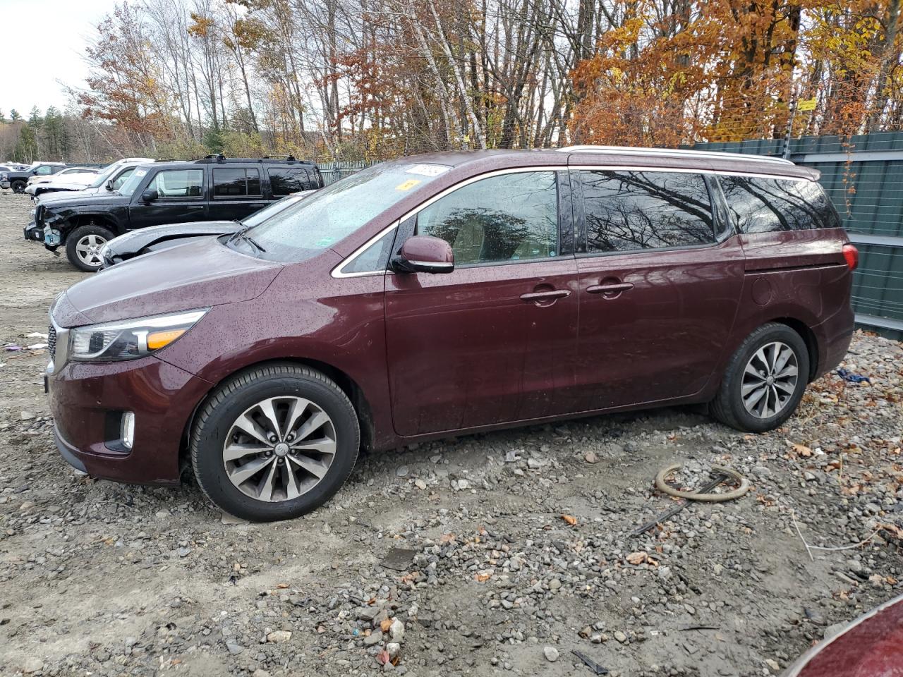 2017 Kia Sedona Ex للبيع في Candia، NH - Vandalism