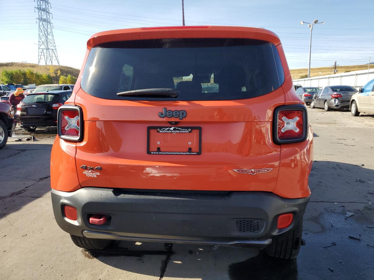 2015 Jeep Renegade Trailhawk VIN: ZACCJBCT7FPB43865 Lot: 74715424