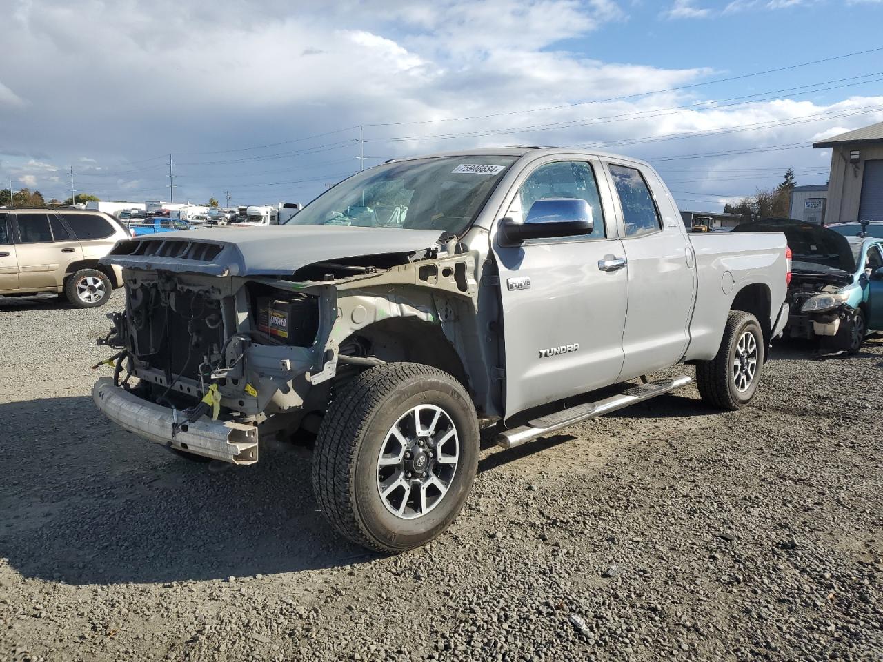 2018 Toyota Tundra Double Cab Limited VIN: 5TFBY5F19JX731386 Lot: 75946634