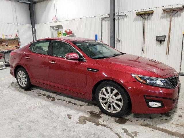  KIA OPTIMA 2015 Червоний